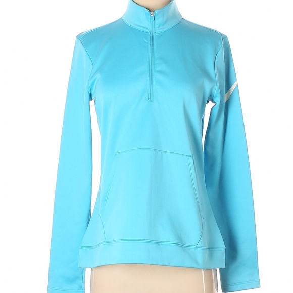 Nike Tops - NWT Nike Dri Fit Half Zip Fleece Golf Jacket